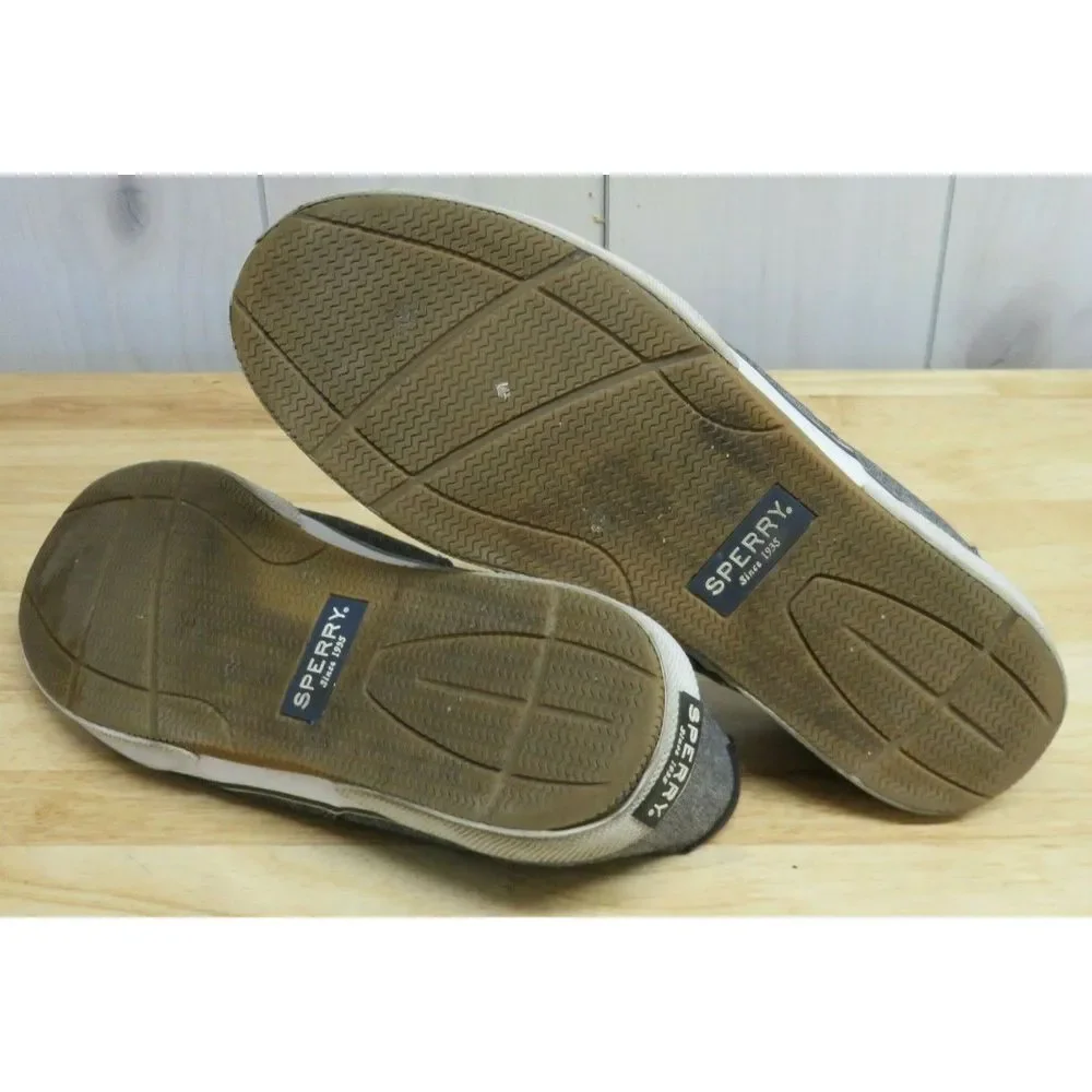 Sperry Top-Sider Mens‎ Size 12 Canvas Boat Shoes STS13147 61790 Textile